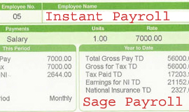 Sage Instant Payroll Sage Instant Payroll
